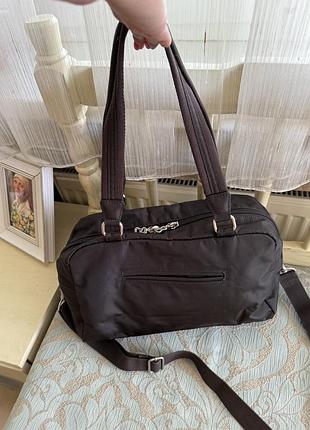Сумка текстильна шоколад bogner 2