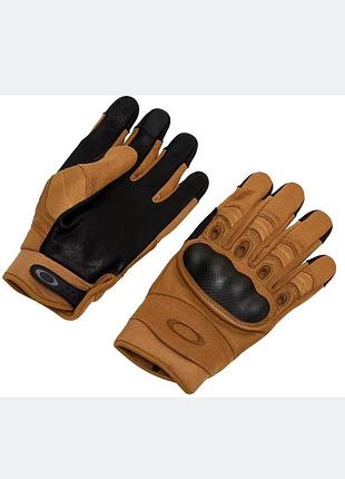 Тактичні рукавички oakley factory pilot 2.0 coyote оригінал сша xl