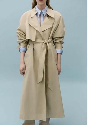 Тренчкот оверсайз від victoria beckham x mango, плащ