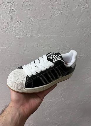 Adidas superstar x korn black white 2