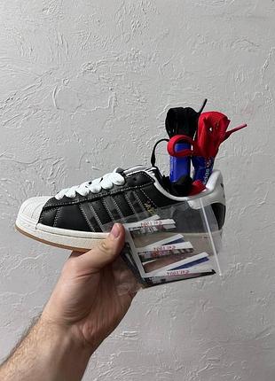 Adidas superstar x korn black white 4