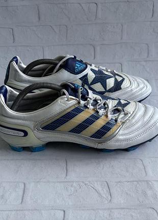 Профессиональные кожаные копочки адидас предатор лига чемпионов adidas predator leather fg x champions league size 46 размер кожаные бутсы копы оригин
