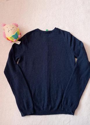 Кардиган для дівчинки benetton синій 140 см 2
