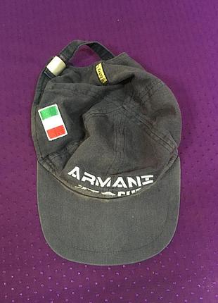 Винтажная кепка бейсболка armani jeans italy (original / simint)