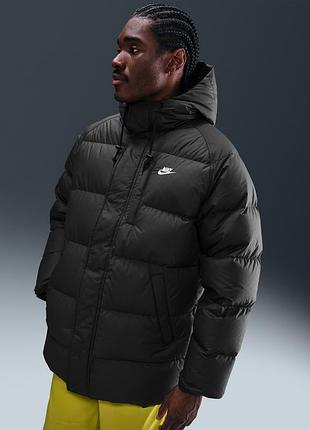 Оригинальн! сша! мужская пуховая парка nike sportswear club men's therma-fit parka ib2973-010 новое состояние