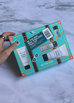 Be the skin bha pore zero trial kit - набор по уходу за лицом (f/foam/30g + f/exf/20g + f/ser/15ml + f/toner/30ml)