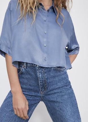 Рубашка стильная zara
