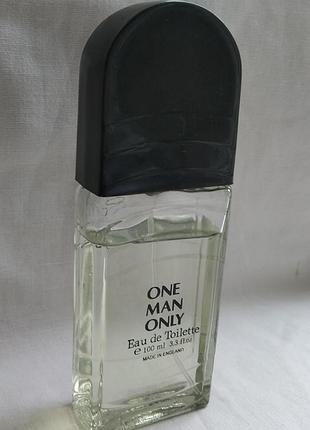 Вінтажна туалетна вода для чоловіків one man only від бренда beautimatic англія.