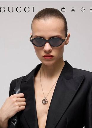 New😍 окуляри gucci чорні гарна оправа