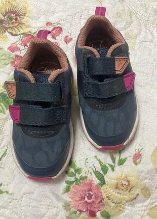 Кросівки р 20/12 см clarks кларкс 🍭