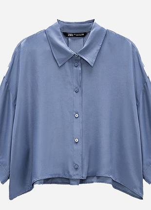 Рубашка стильная zara 2