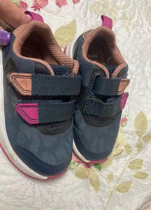 Кросівки р 20/12 см clarks кларкс 🍭 3