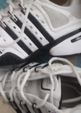 Мужские полу кожаные  кроссовки adidas barricade