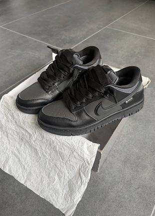 Nike sb dunk low gore-tex black 2