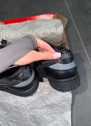 Nike sb dunk low gore-tex black 4
