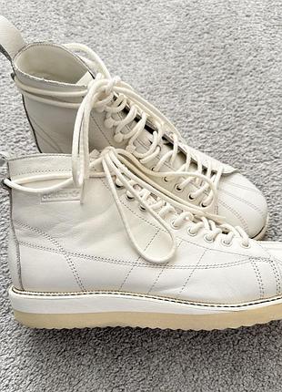 Кроссовки высокие adidas superstar boot размер 40