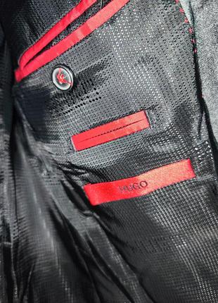 Піджак чоловічий hugo boss сірий 3
