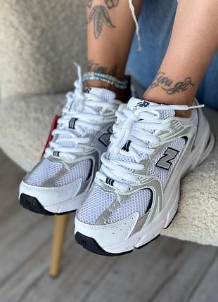 Nb 530 white silver blue 4