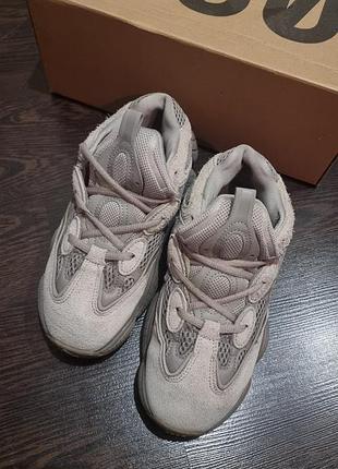 Кросівки жіночі adidas yeezy boost 500 сірі