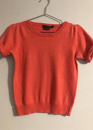 Кашемировый топ-джемпер marks &amp; spencer limited collection 100% кашемир (cashmere) р. m / uk 12