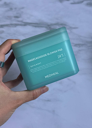 Mediheal madecassoside blemish pad - тонер-педы для устранения несовершенств кожи 100шт