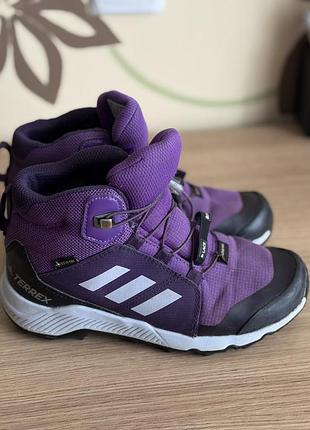 Черевики для дітей adidas фіолетові, розмір 32