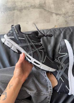 Кроссовки asics gel-kahana 8 black white gore-tex
