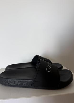 Шльопанці calvin klein чорні 2