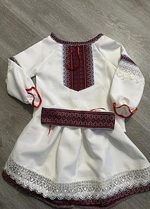 Святковий костюм вишиванка на дівчинку, розм. 110-116