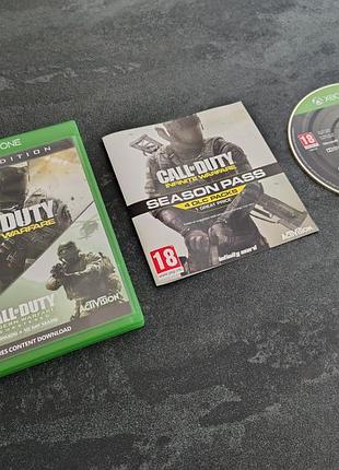 Диск call of duty infinite warfare legacy edition (xbox one)