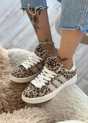 Adidas campus leopard