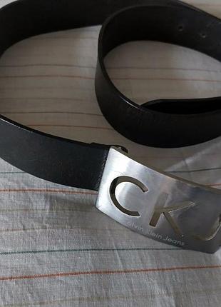 Ремінь calvin klein jeans (оригінал) 6