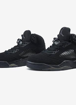 Jordan 5 black dark brown gum 5