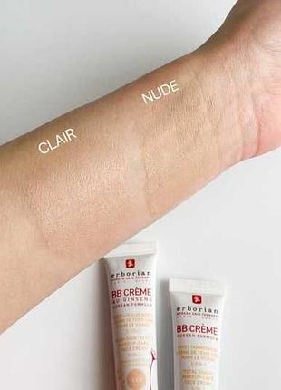 Пробник бб-крем erborian bb creme clair 1.5 мл 3