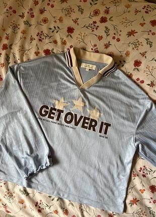 Світшот жіночий блакитний pull&bear