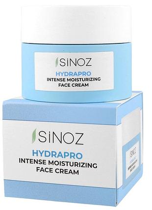 Крем для обличчя sinoz hydrapro інтенсивний зволожуючий 50 мл