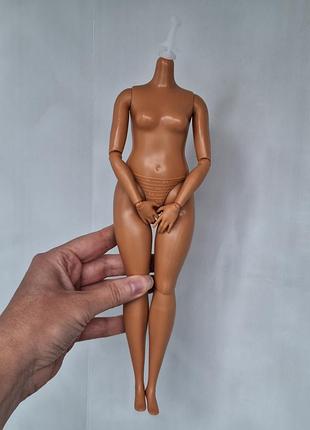 Шарнирное тело формата барби экстра, оригинал маттел, пищалка, curvy, barbie hhn14