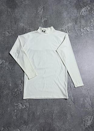 Спортивна компресійна термокофта under armour xl розмір оригінал стан ідеал біла чоловіча