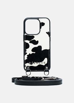 Чохол bazhane для iphone 15 pro max з ремінцем