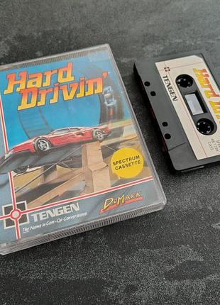 Кассета hard drivin (zx spectrum)