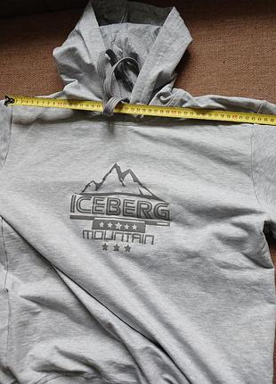 Худі чоловіче iceberg сіре 3