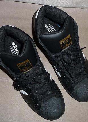 Высокие мужские кроссовки "adidas" pro model - fv5723 р-44