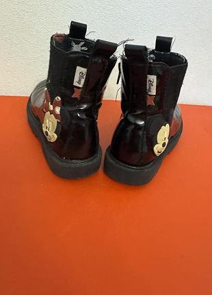 Zara 34 черевички лакові disney mickey mouse