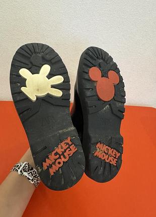 Zara 34 черевички лакові disney mickey mouse 3