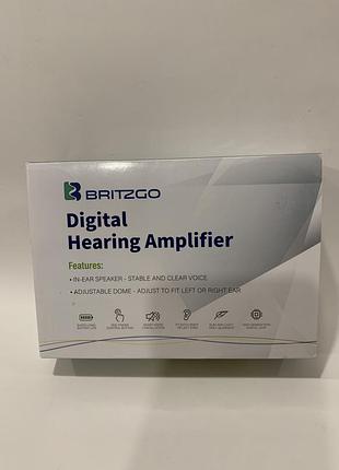 Медичне приладдя britzgo digital hearing amplifier