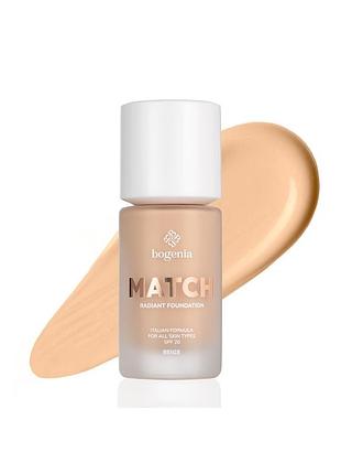 Bg609 тональный крем match foundation bogenia no03 beige