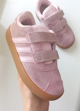 Кросівки для дівчаток adidas vl court 3.0 рожеві