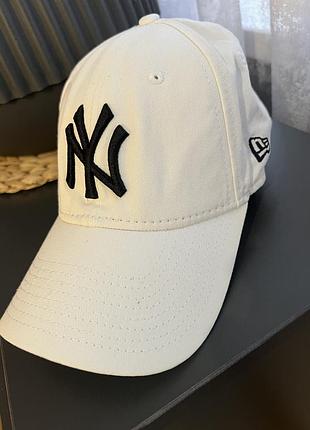 Бейсболка унісекс new era new york yankees біла