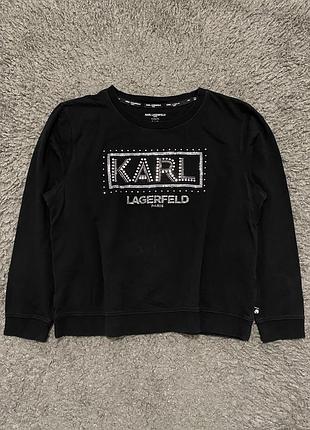 Світшот жіночий karl lagerfeld оверсайз лонгслів