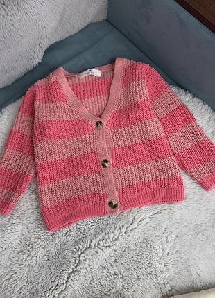 Кардиган h&m плюшевий на дівчинку 5-6 років